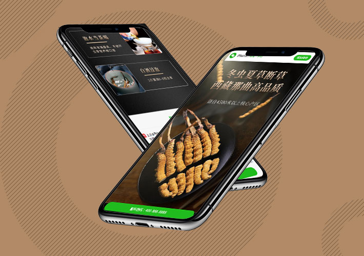 独立手机版企业产品营销推广落地页pbootcms手机端模板