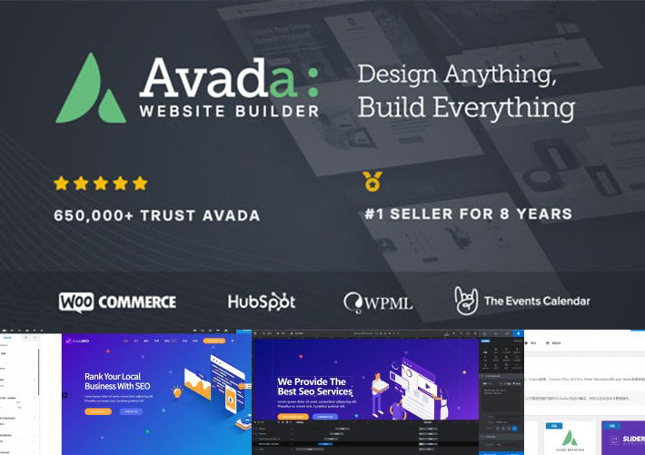多用途深度汉化版Avada企业展示WordPress主题